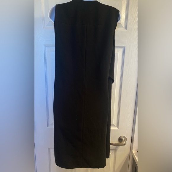 Zara Black Wrap Vest size M - Picture 4 of 6